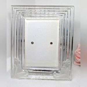 Vintage Glass Picture Frame Teddy Bears for 3" x 4" Photo Baby Child Decor